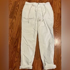 White Judy Blue Denim Joggers Sz 13/31
